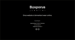 Desktop Screenshot of bosporusjuwelier.nl